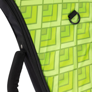 x Teisco Vertigo Electric Guitar Case, Green 緑